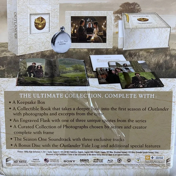 Outlander Season 1: The Ultimate Collection Blu-ray Ultraviolet Limited Edition - Picture 4 of 4